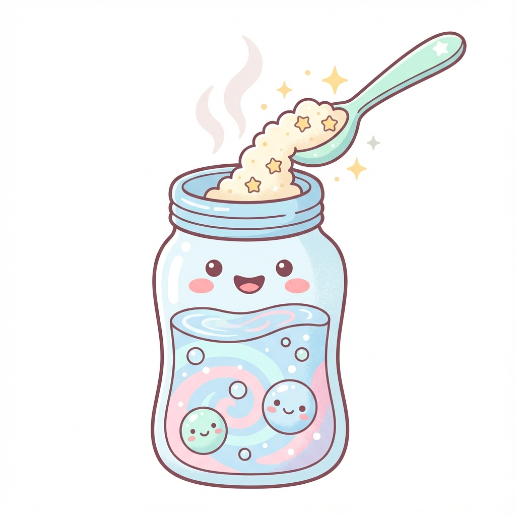 粉ミルクを入れる