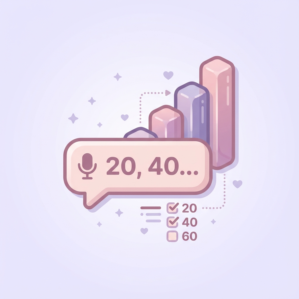 Voice recording and graphing